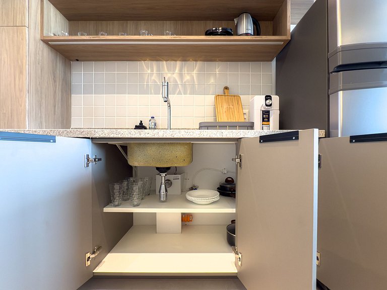 Studio no Tatuapé! Lazer Completo ao Seu Alcance