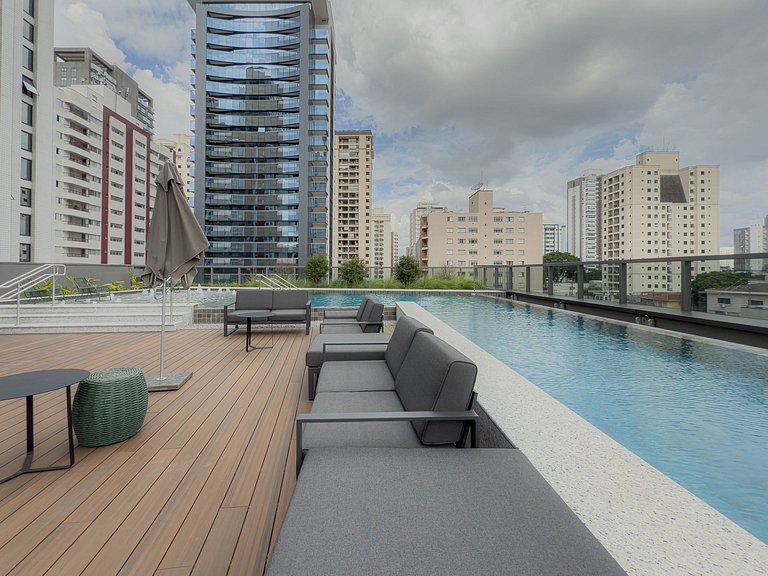 Studio Moderno Alto Padrão no Tatuapé – 41,14m²