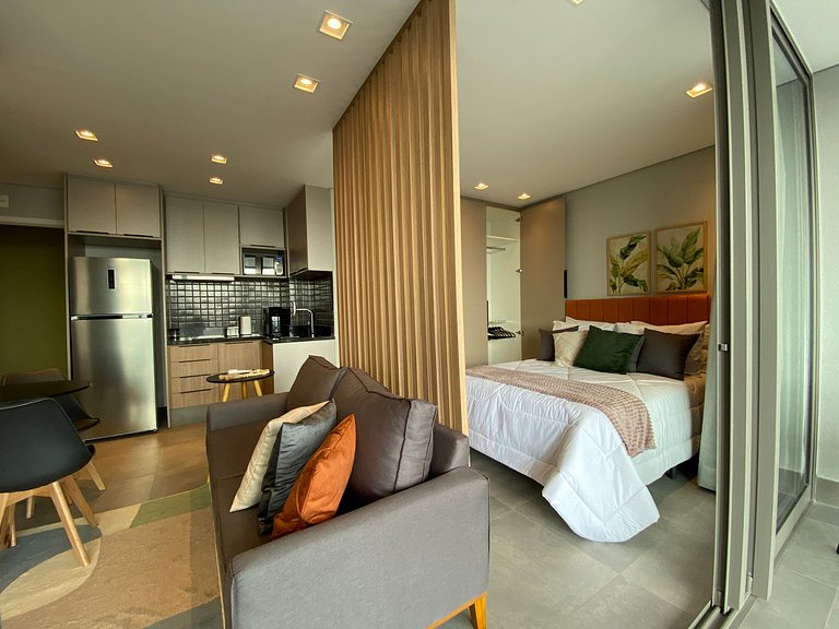 Studio Moderno Alto Padrão no Tatuapé – 41,88m²