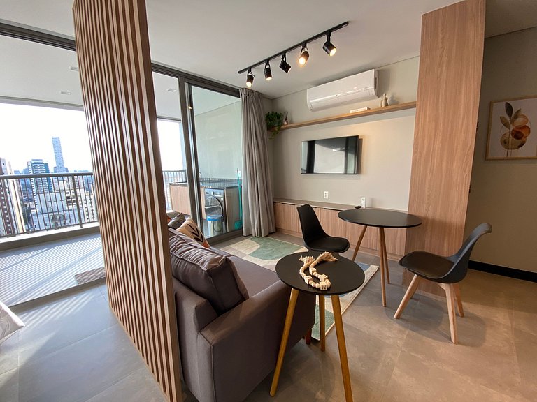 Studio Moderno Alto Padrão no Tatuapé – 41,88m²