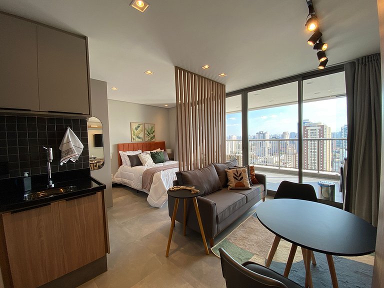 Studio Moderno Alto Padrão no Tatuapé – 41,88m²