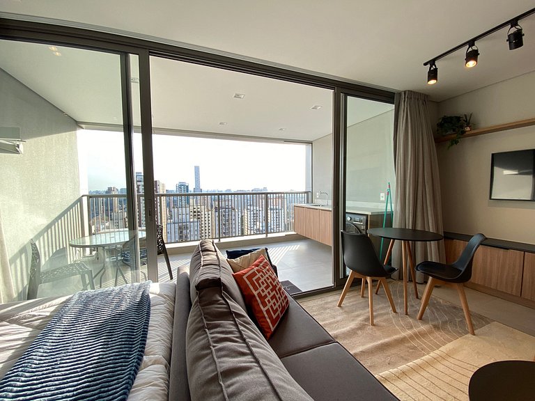 Studio Moderno Alto Padrão no Tatuapé – 41,14m²