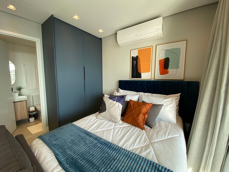 Studio Moderno Alto Padrão no Tatuapé – 41,14m²