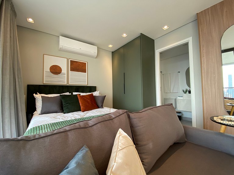 Studio Moderno Alto Padrão no Tatuapé – 41,14m²