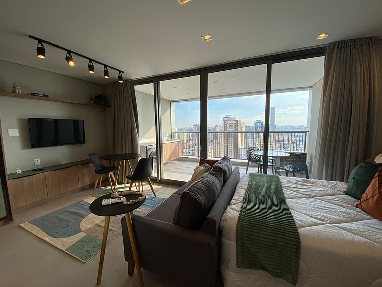 Studio Moderno Alto Padrão no Tatuapé – 41,14m²