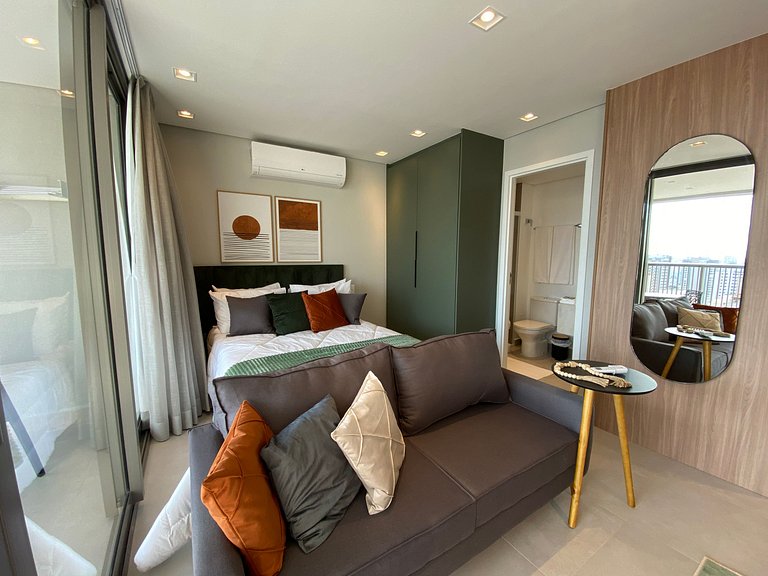 Studio Moderno Alto Padrão no Tatuapé – 41,14m²