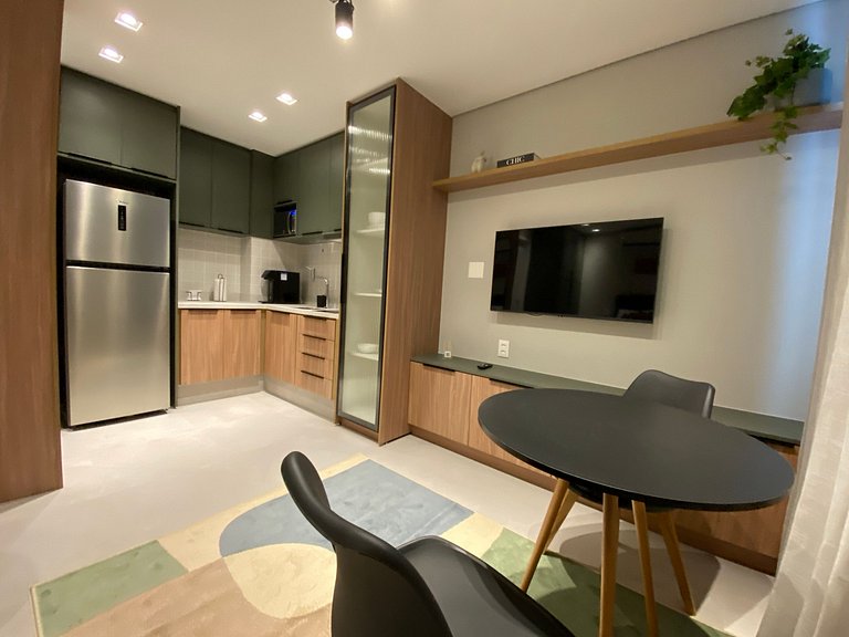 Studio Moderno Alto Padrão no Tatuapé – 41,14m²