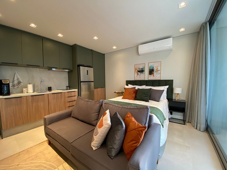 Studio Moderno Alto Padrão no Tatuapé – 31,31m²