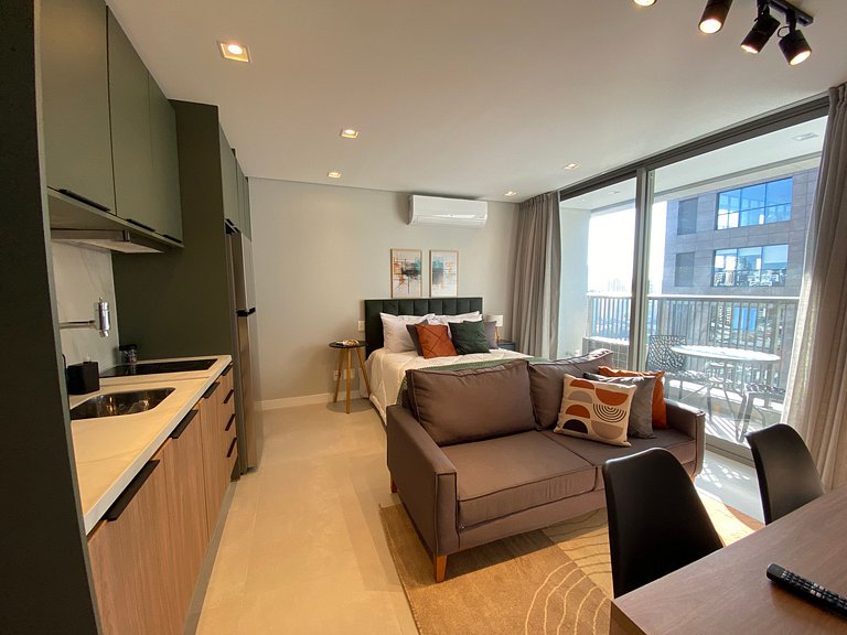 Studio Moderno Alto Padrão no Tatuapé – 31,31m²