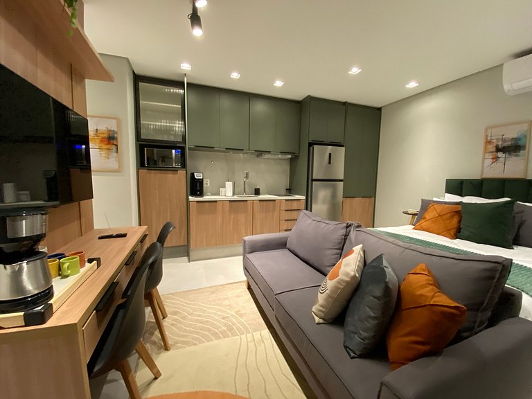 Studio Moderno Alto Padrão no Tatuapé – 31,31m²