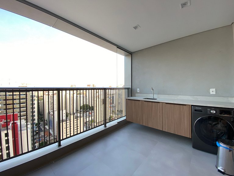 Studio Alto Padrão no Tatuapé – 41,88m² com Vaga