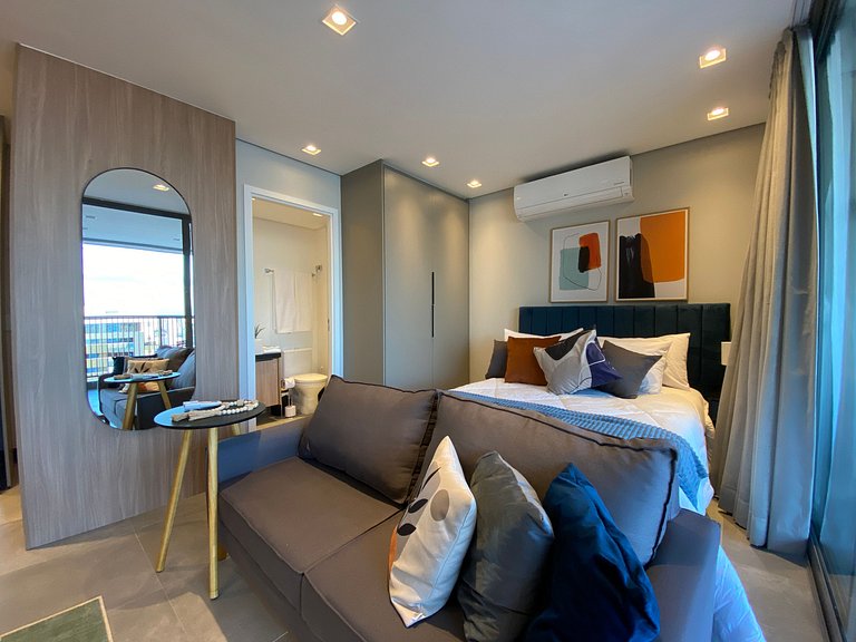 Studio Moderno Alto Padrão no Tatuapé – 41,14m²