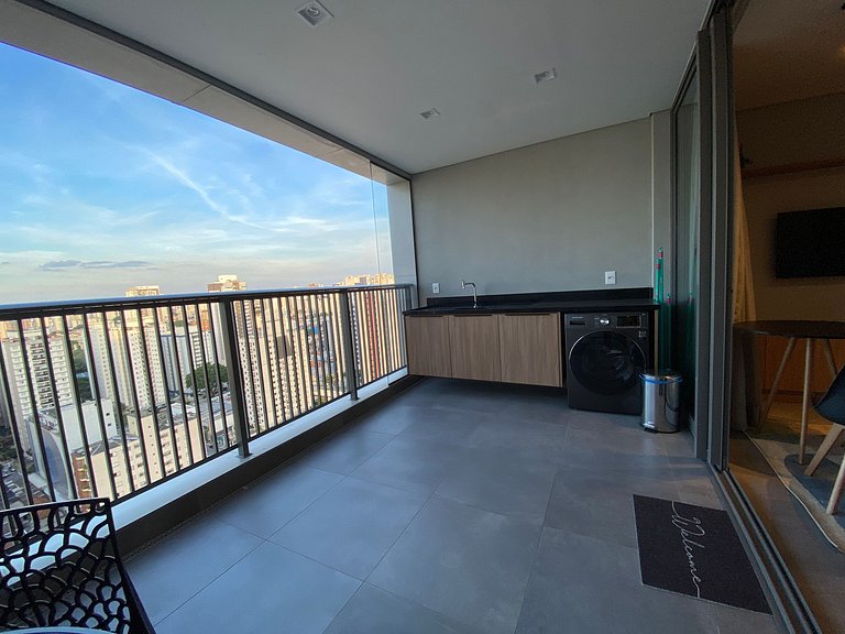 Studio Moderno Alto Padrão no Tatuapé – 41,14m²