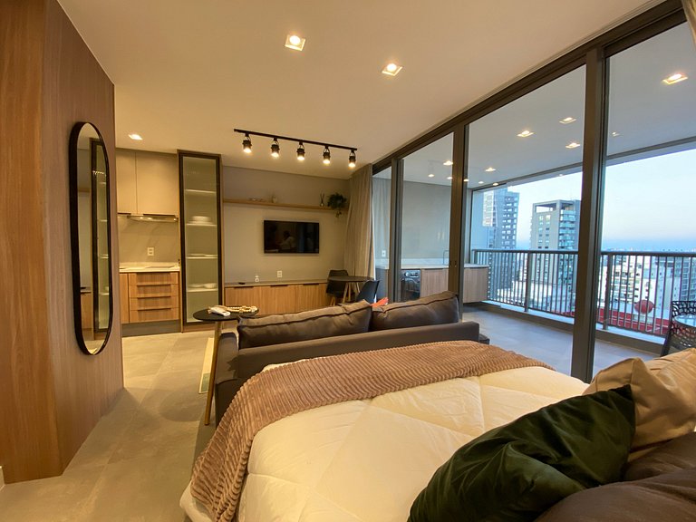 Studio Moderno Alto Padrão no Tatuapé – 41,14m²