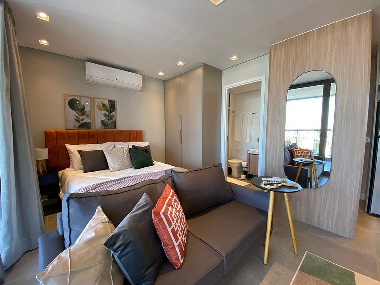 Studio Moderno Alto Padrão no Tatuapé – 41,14m²