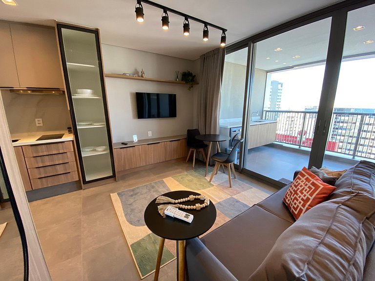 Studio Moderno Alto Padrão no Tatuapé – 41,14m²