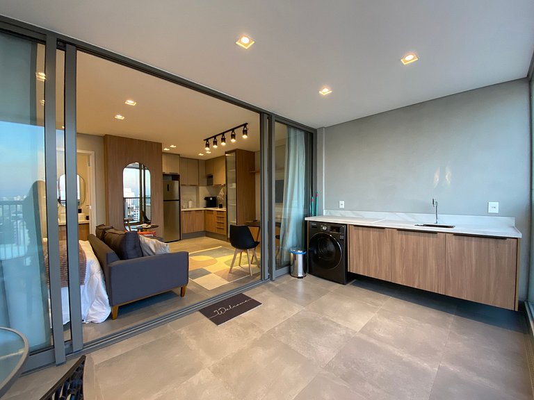 Studio Moderno Alto Padrão no Tatuapé – 41,14m²