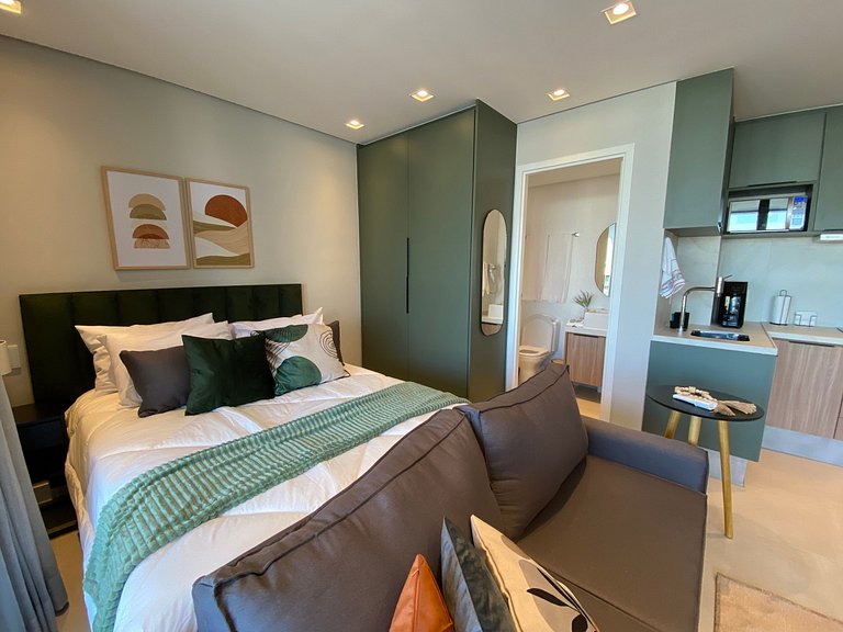 Studio Moderno Alto Padrão no Tatuapé – 41,88m²