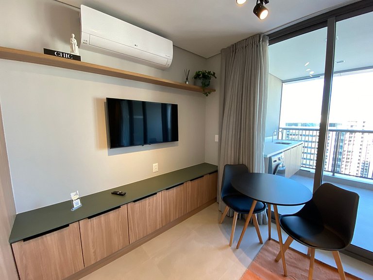 Studio Moderno Alto Padrão no Tatuapé – 41,88m²