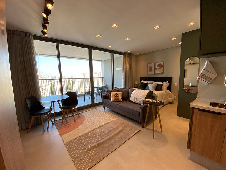 Studio Moderno Alto Padrão no Tatuapé – 41,88m²