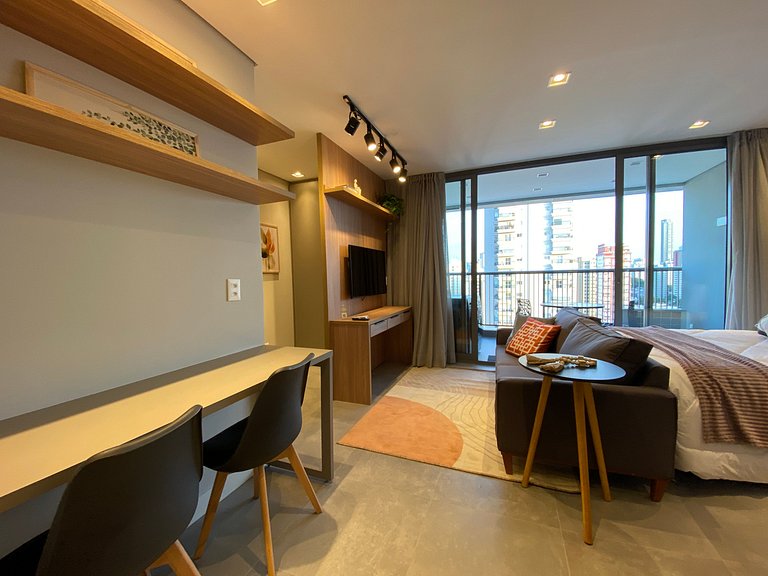 Studio Moderno Alto Padrão no Tatuapé – 39,30m²