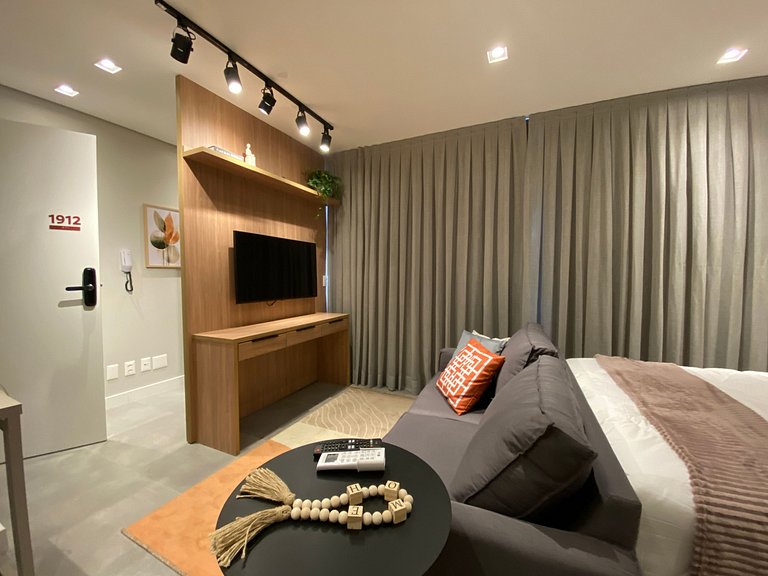 Studio Moderno Alto Padrão no Tatuapé – 39,30m²