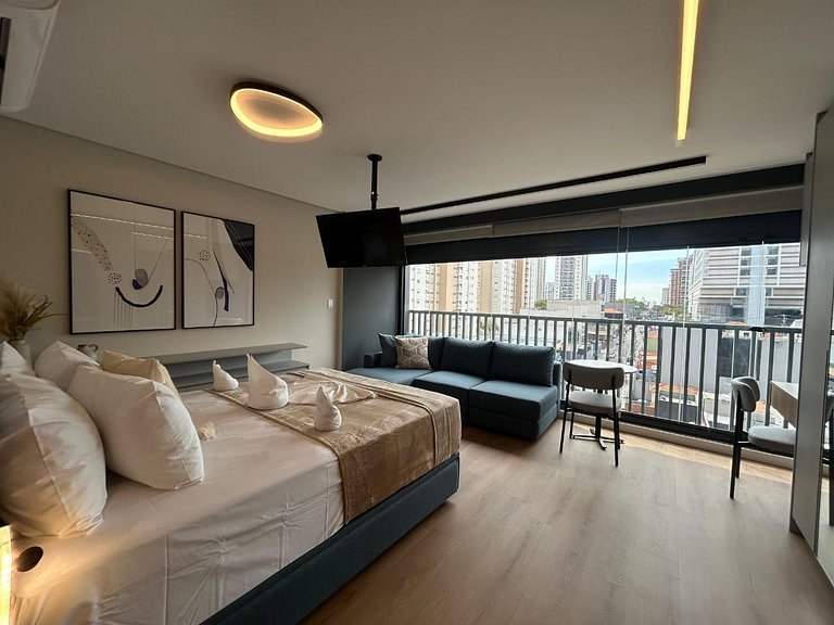 Studio Moderno Alto Padrão no Tatuapé