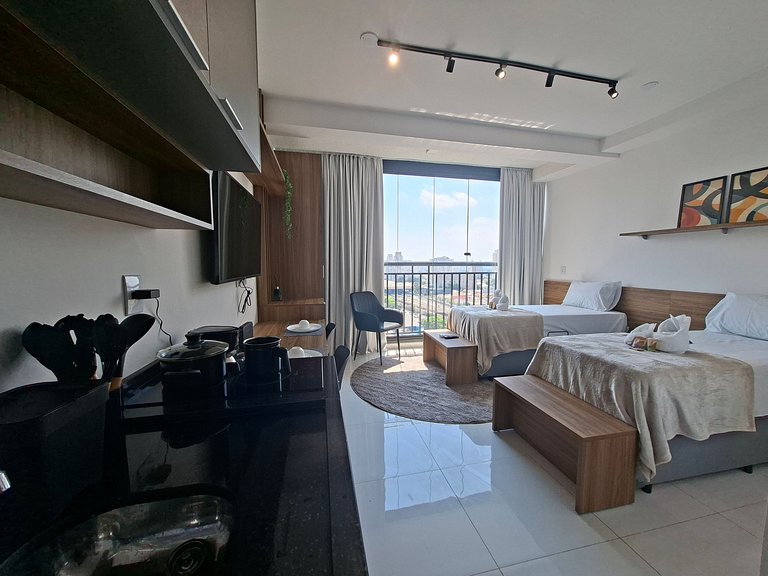 Studio no Tatuapé! Lazer Completo ao Seu Alcance