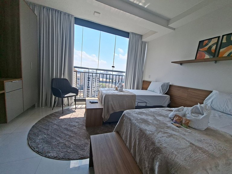 Studio no Tatuapé! Lazer Completo ao Seu Alcance