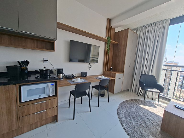 Studio no Tatuapé! Lazer Completo ao Seu Alcance