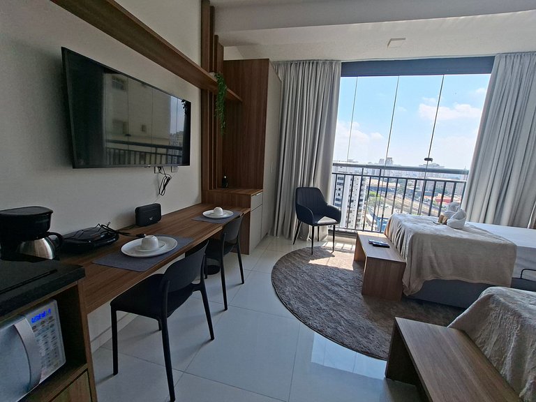 Studio no Tatuapé! Lazer Completo ao Seu Alcance