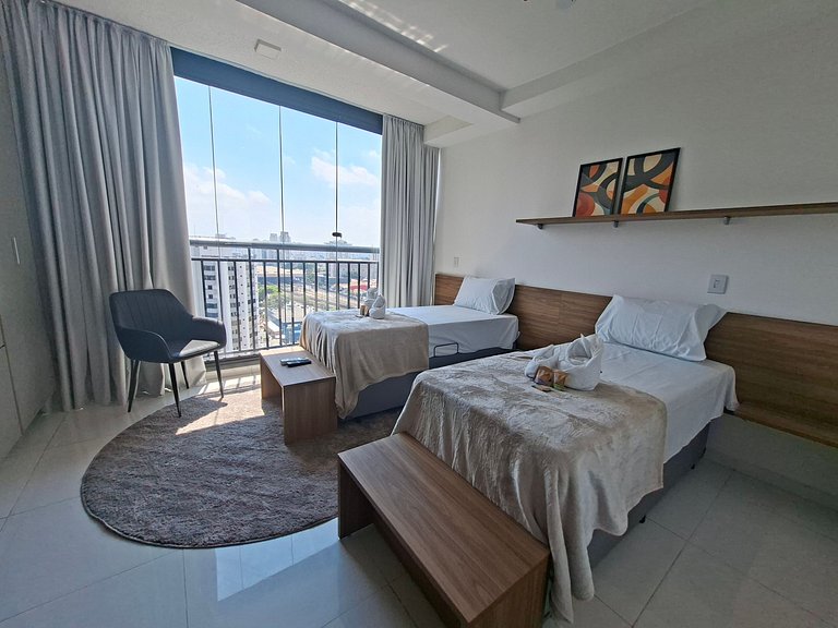 Studio no Tatuapé! Lazer Completo ao Seu Alcance