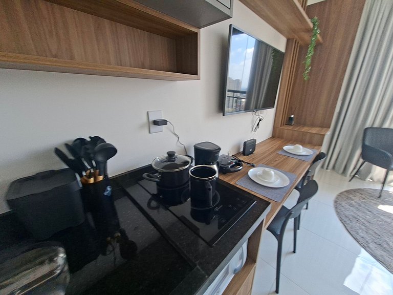 Studio no Tatuapé! Lazer Completo ao Seu Alcance